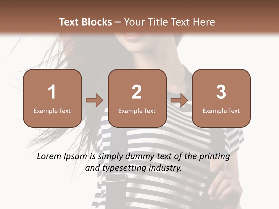 Fashion Make Up Gladness PowerPoint Template