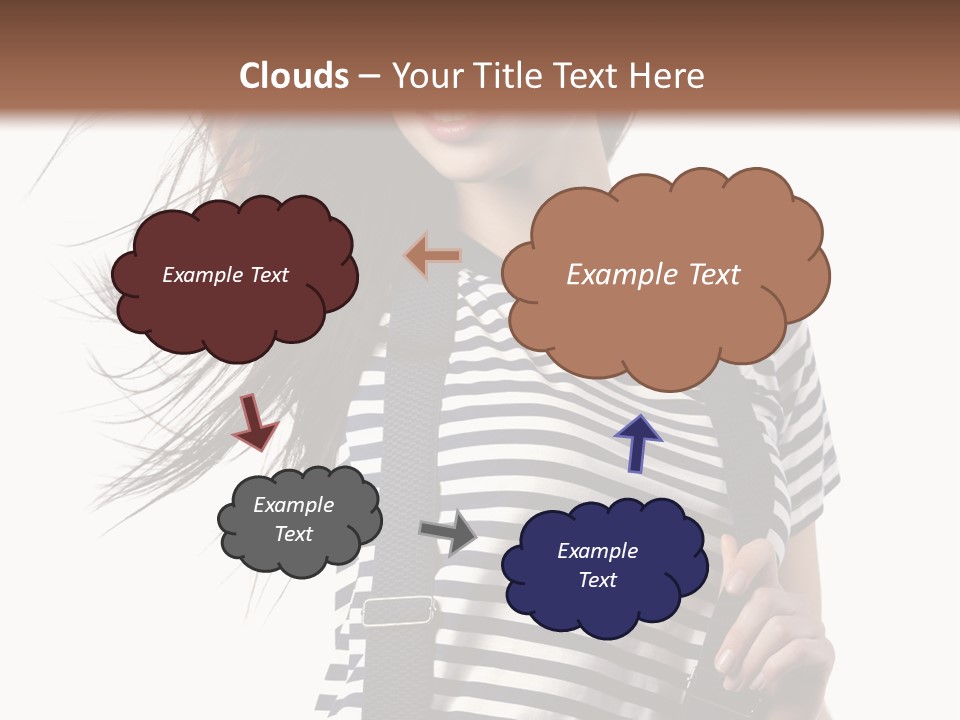 Fashion Make Up Gladness PowerPoint Template