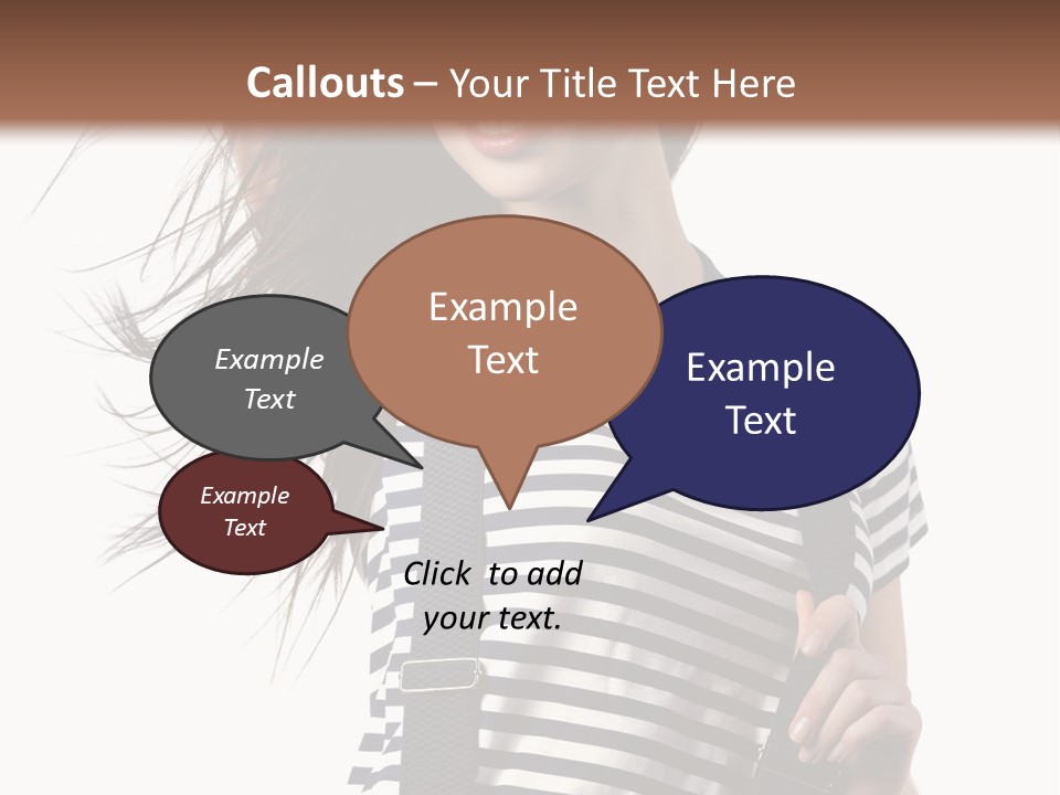 Fashion Make Up Gladness PowerPoint Template