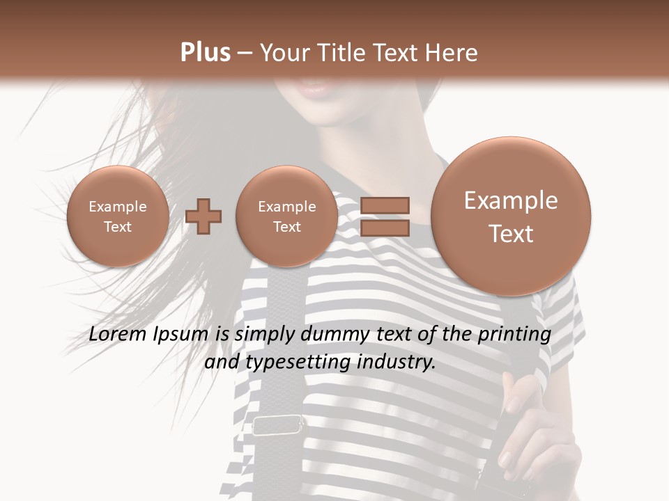 Fashion Make Up Gladness PowerPoint Template