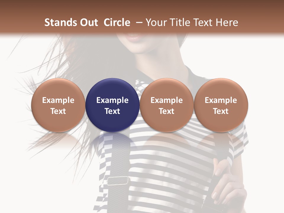 Fashion Make Up Gladness PowerPoint Template