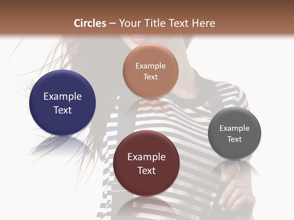 Fashion Make Up Gladness PowerPoint Template
