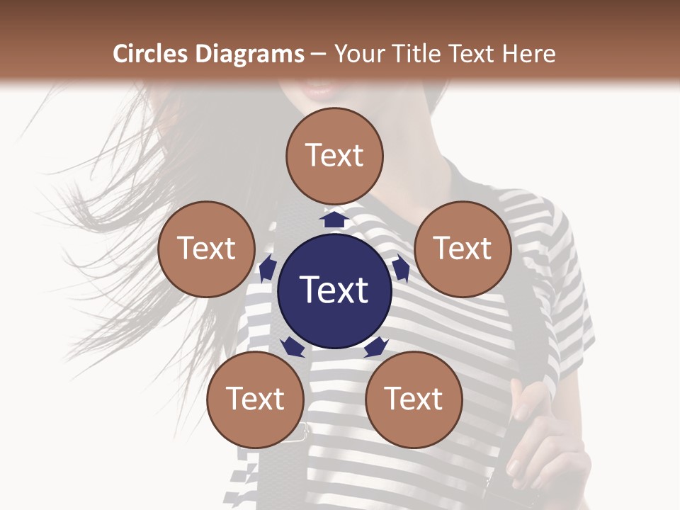 Fashion Make Up Gladness PowerPoint Template