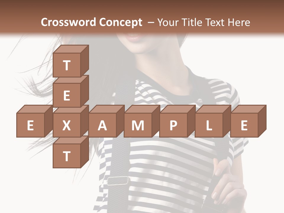 Fashion Make Up Gladness PowerPoint Template