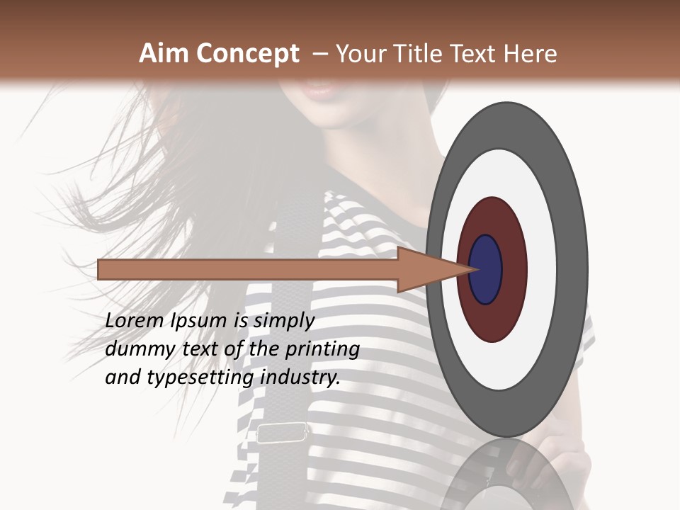 Fashion Make Up Gladness PowerPoint Template