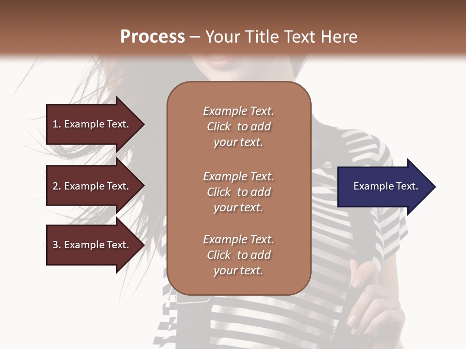 Fashion Make Up Gladness PowerPoint Template