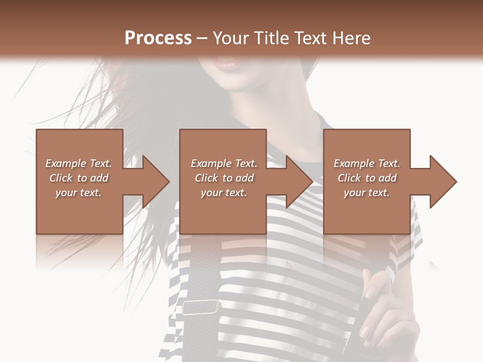 Fashion Make Up Gladness PowerPoint Template