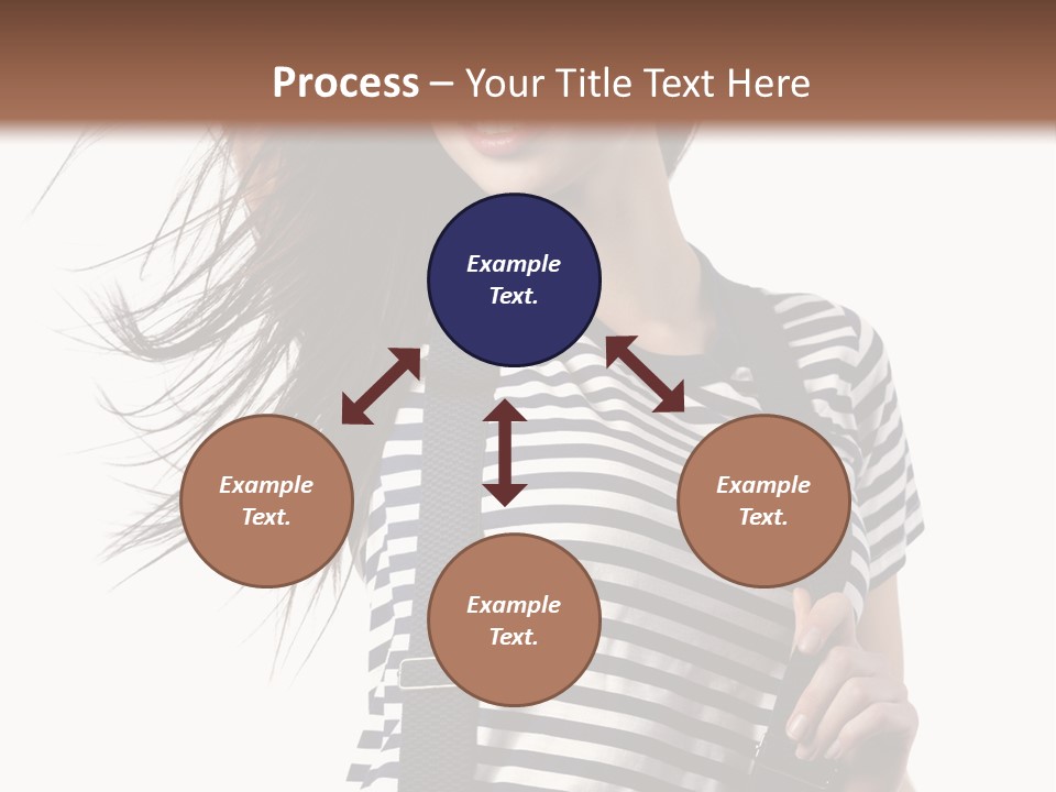 Fashion Make Up Gladness PowerPoint Template