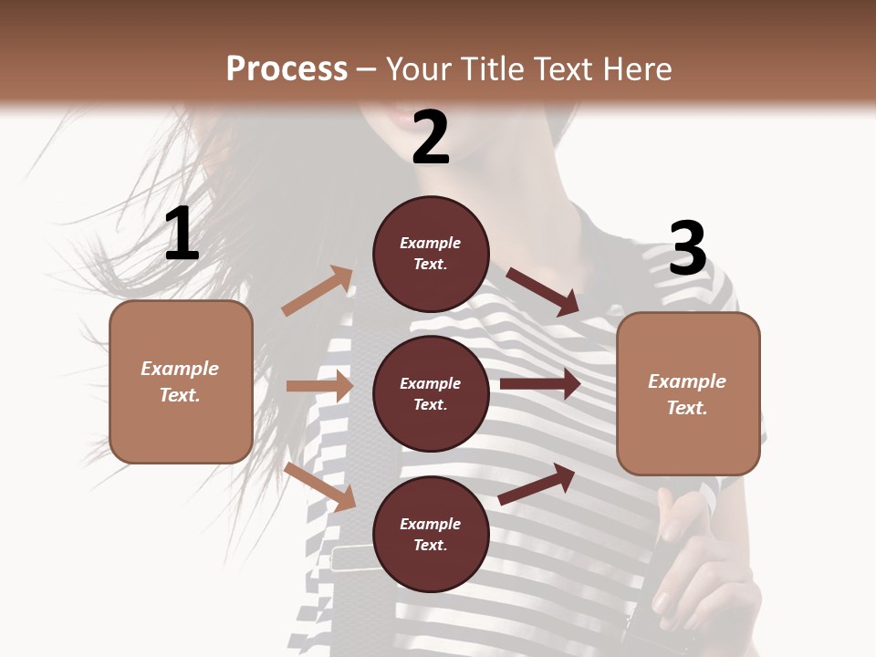 Fashion Make Up Gladness PowerPoint Template