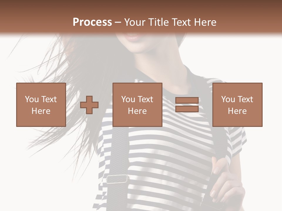 Fashion Make Up Gladness PowerPoint Template