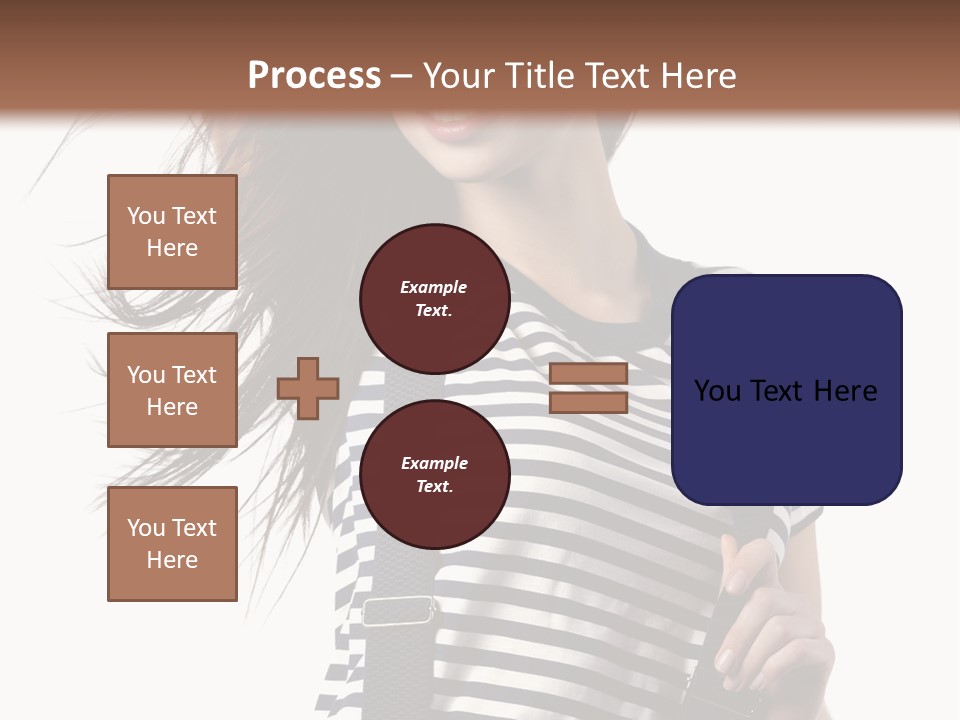 Fashion Make Up Gladness PowerPoint Template