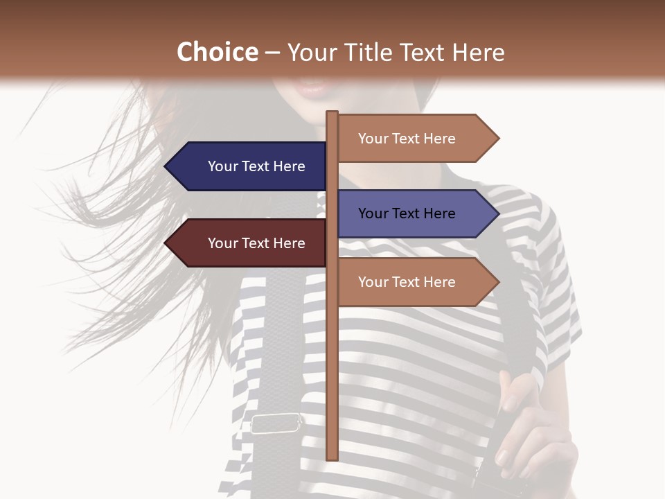 Fashion Make Up Gladness PowerPoint Template