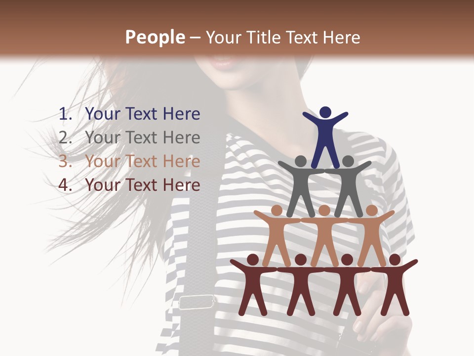 Fashion Make Up Gladness PowerPoint Template