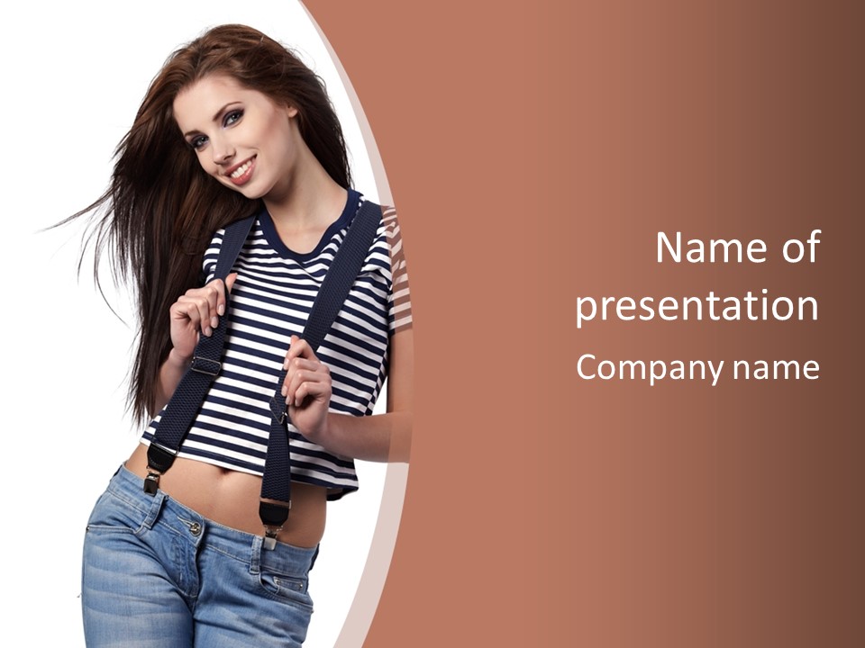 Fun Person Skin PowerPoint Template