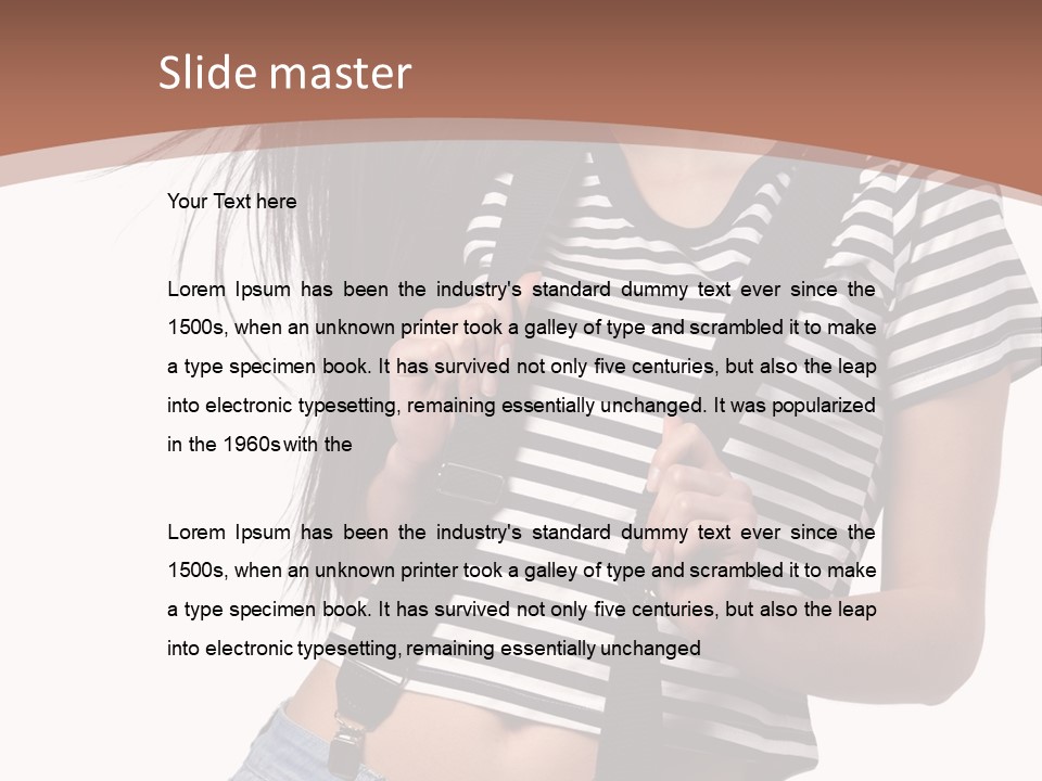 Fun Person Skin PowerPoint Template