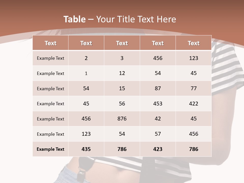 Fun Person Skin PowerPoint Template