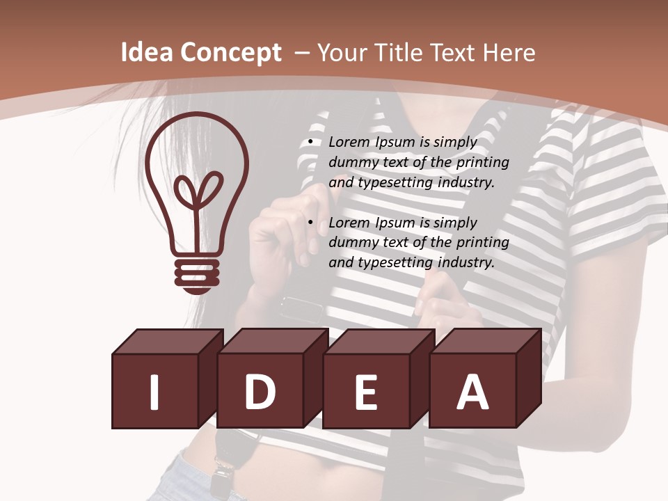 Fun Person Skin PowerPoint Template