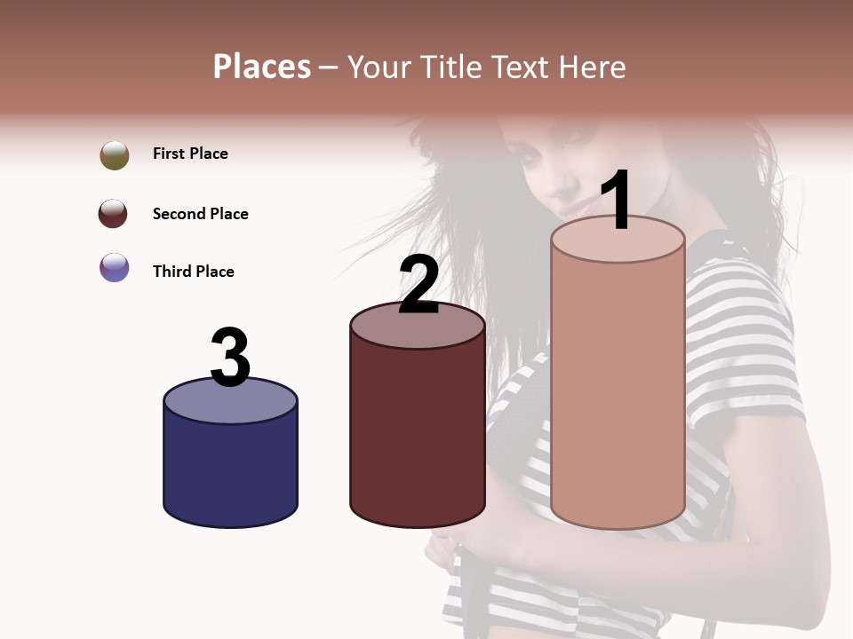 Expression White Pleasure PowerPoint Template