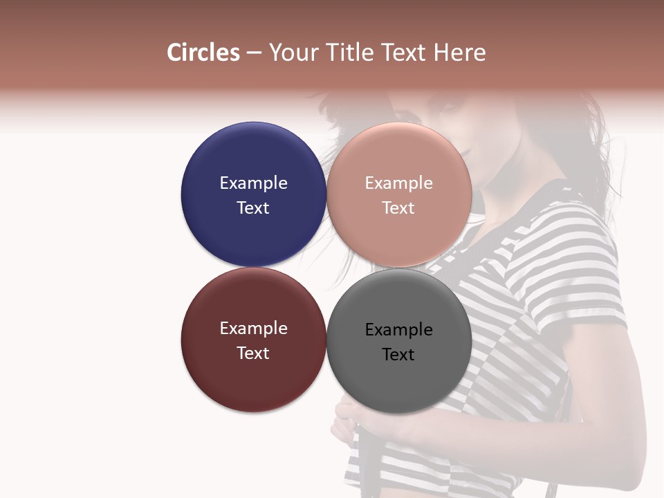 Expression White Pleasure PowerPoint Template