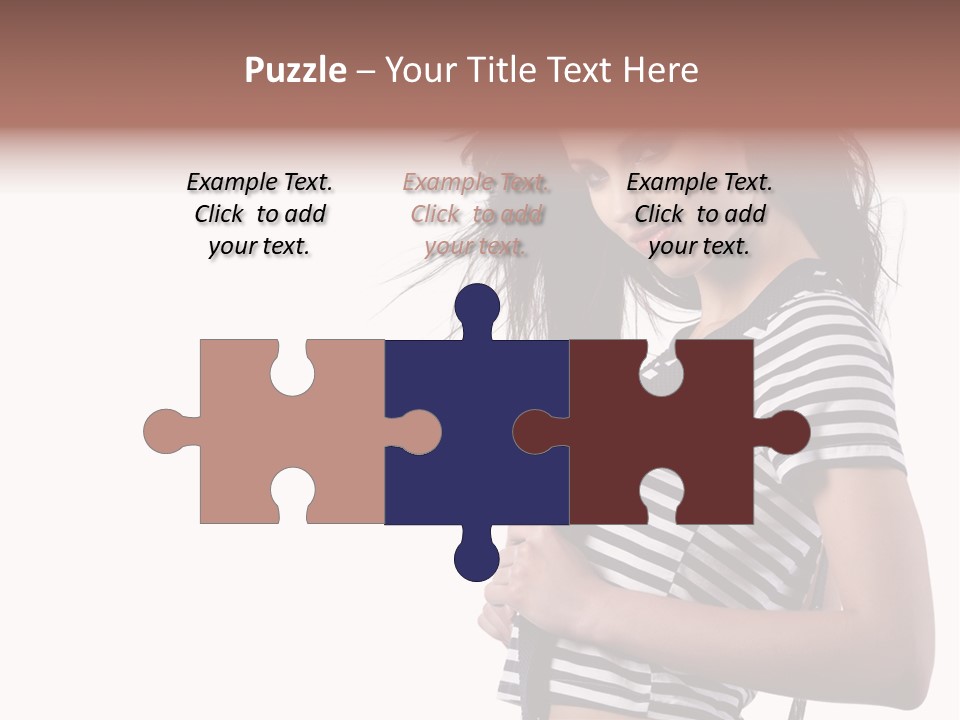 Expression White Pleasure PowerPoint Template