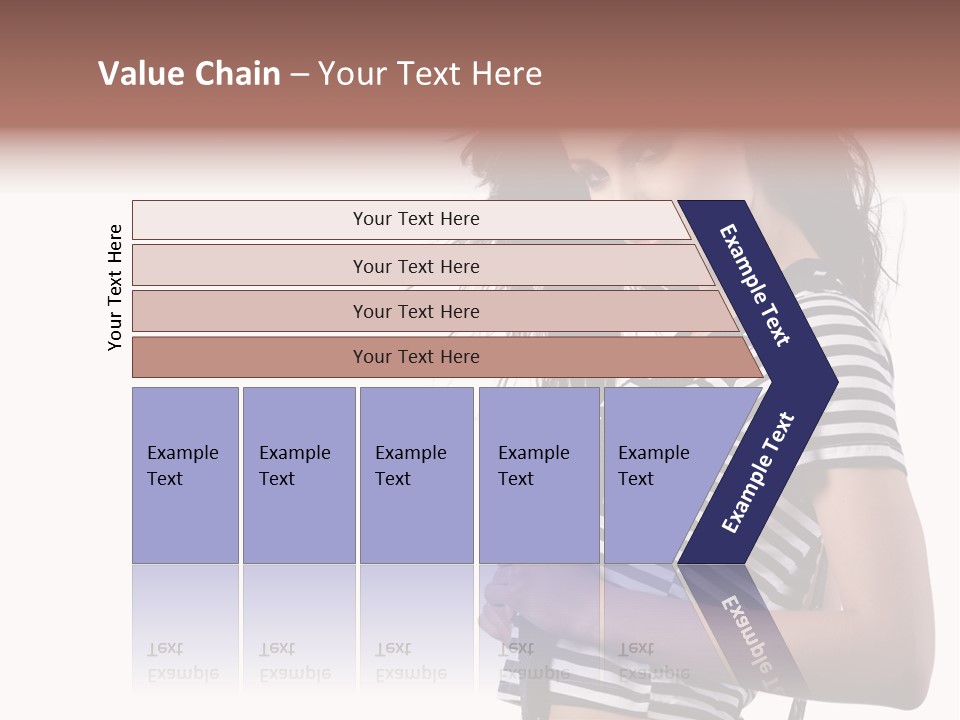 Expression White Pleasure PowerPoint Template