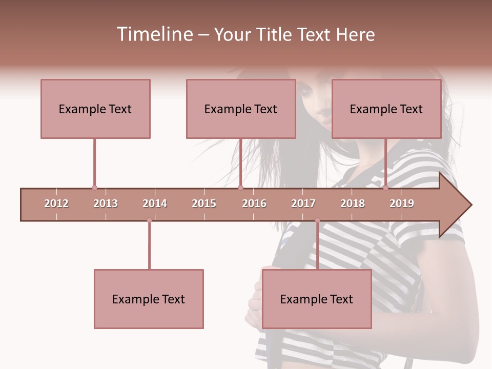 Expression White Pleasure PowerPoint Template