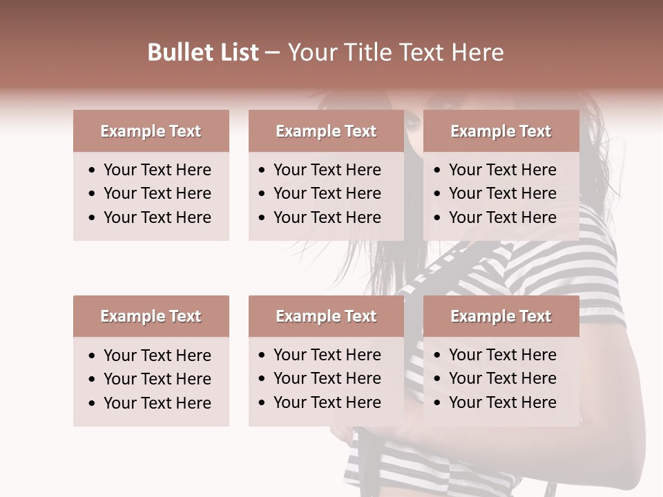 Expression White Pleasure PowerPoint Template