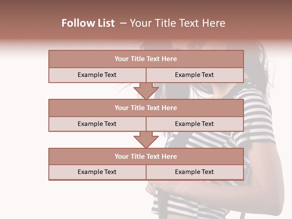 Expression White Pleasure PowerPoint Template