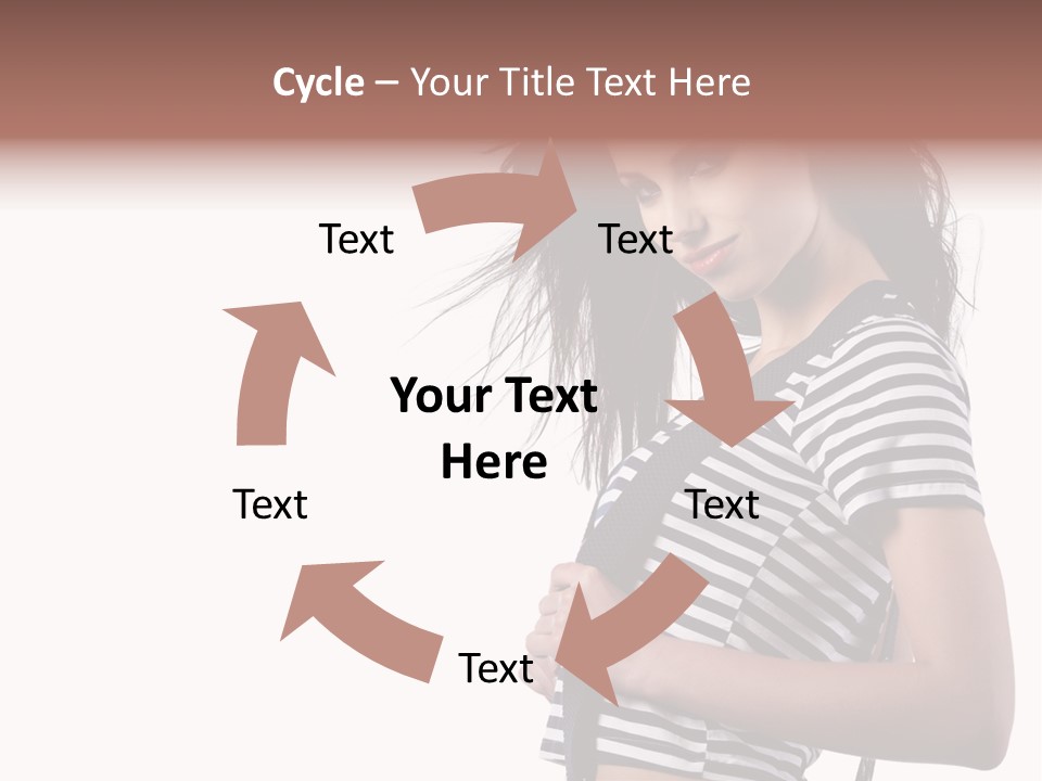 Expression White Pleasure PowerPoint Template