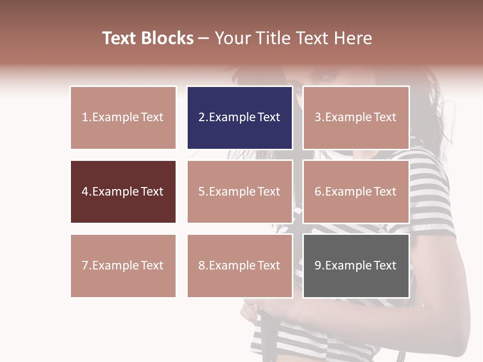 Expression White Pleasure PowerPoint Template