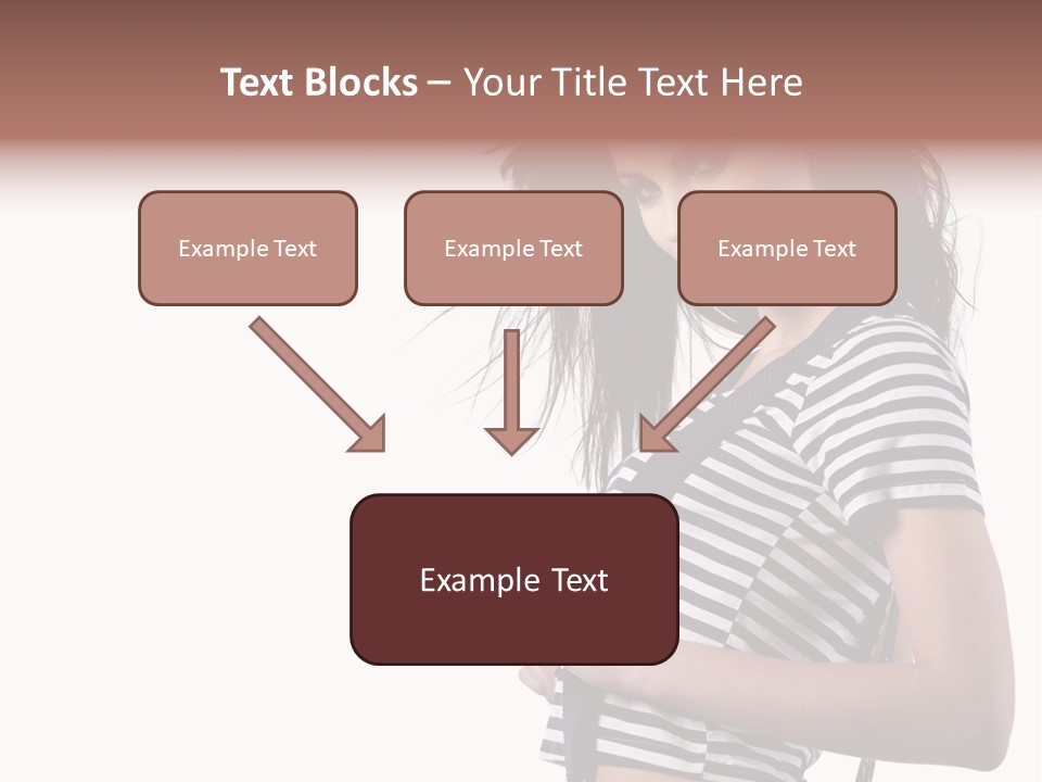 Expression White Pleasure PowerPoint Template