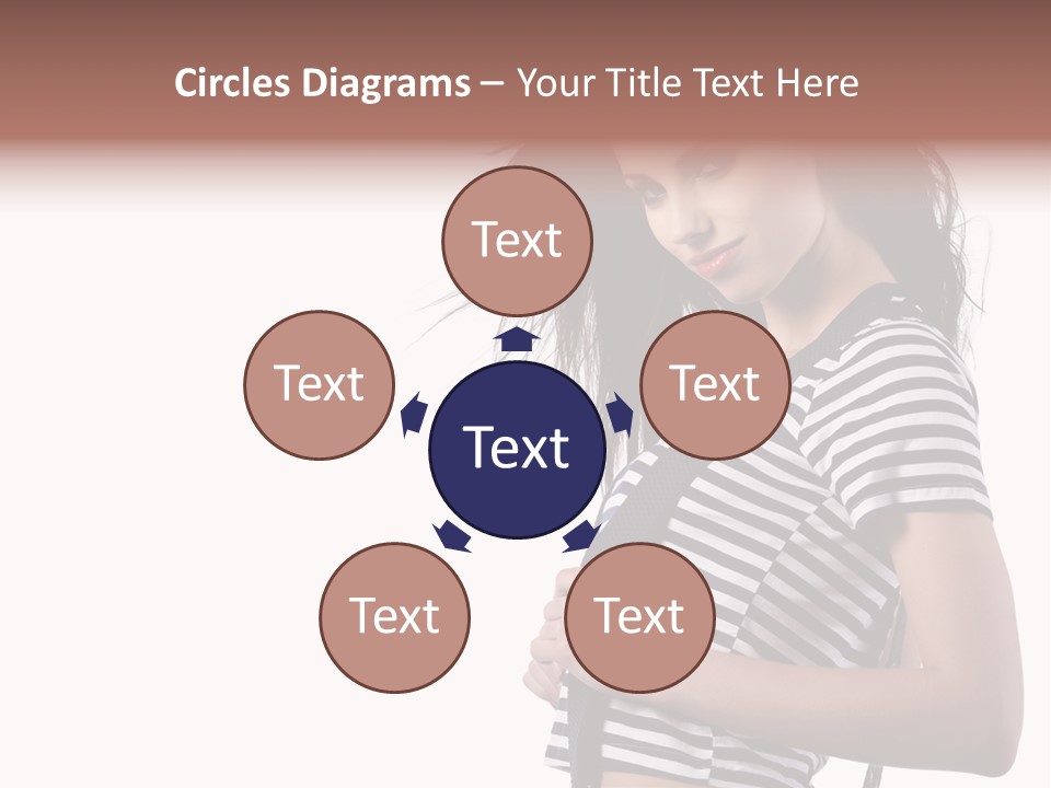 Expression White Pleasure PowerPoint Template