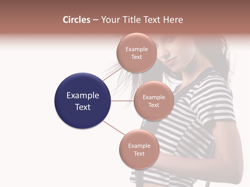 Expression White Pleasure PowerPoint Template