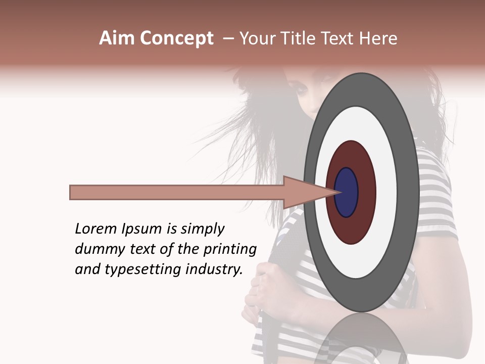 Expression White Pleasure PowerPoint Template