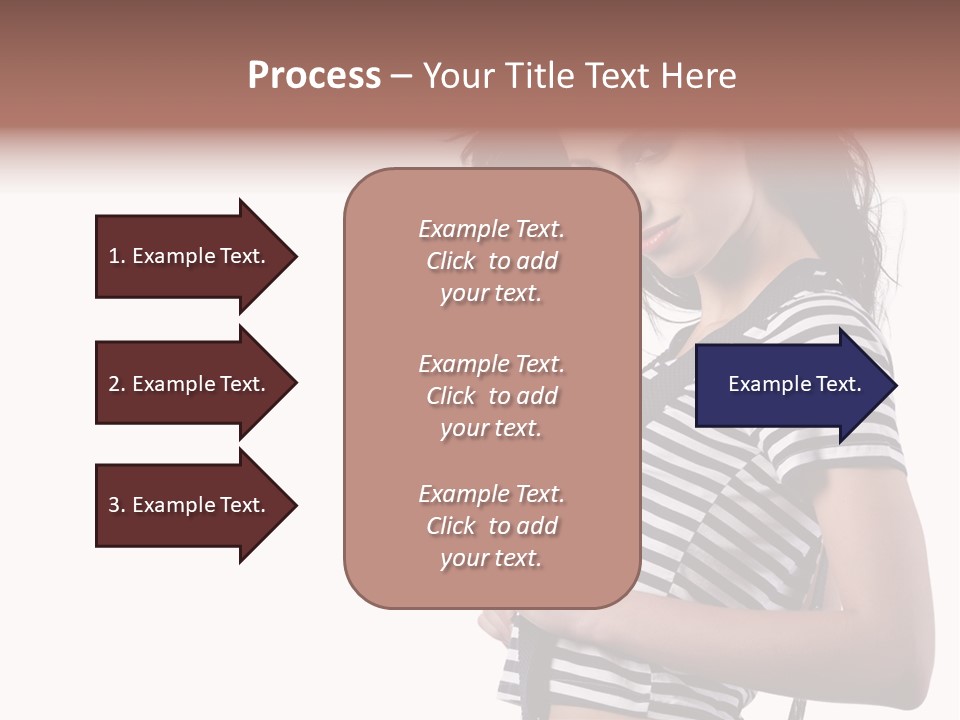 Expression White Pleasure PowerPoint Template