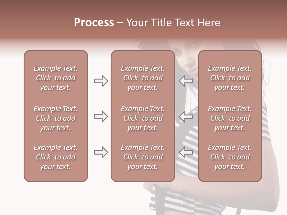 Expression White Pleasure PowerPoint Template