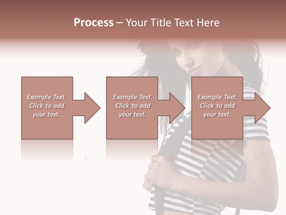 Expression White Pleasure PowerPoint Template