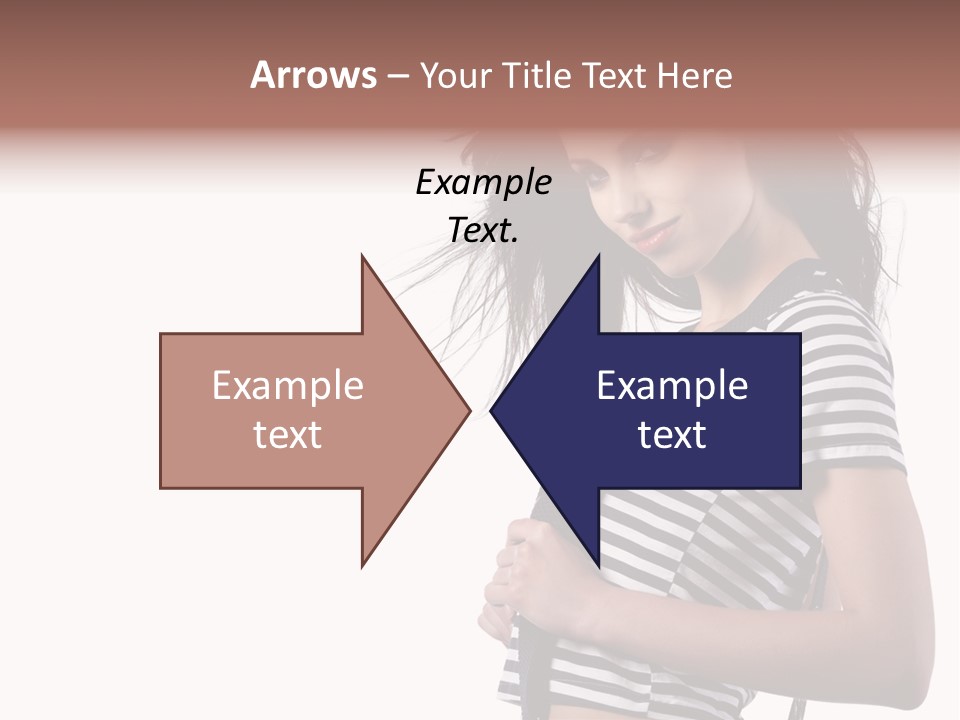 Expression White Pleasure PowerPoint Template