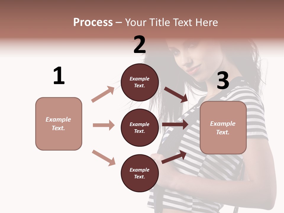 Expression White Pleasure PowerPoint Template