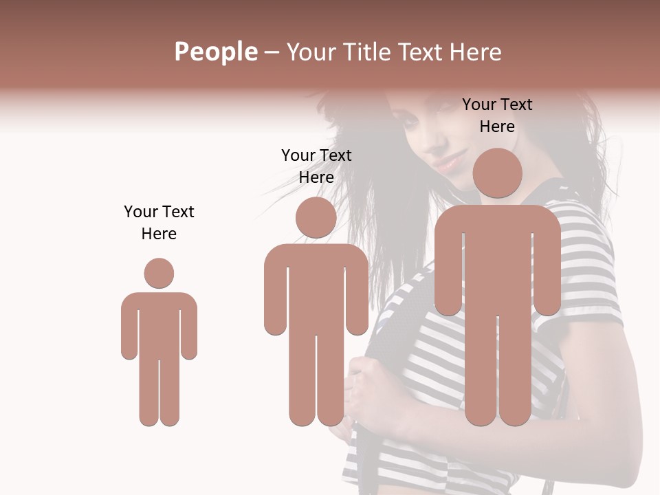 Expression White Pleasure PowerPoint Template