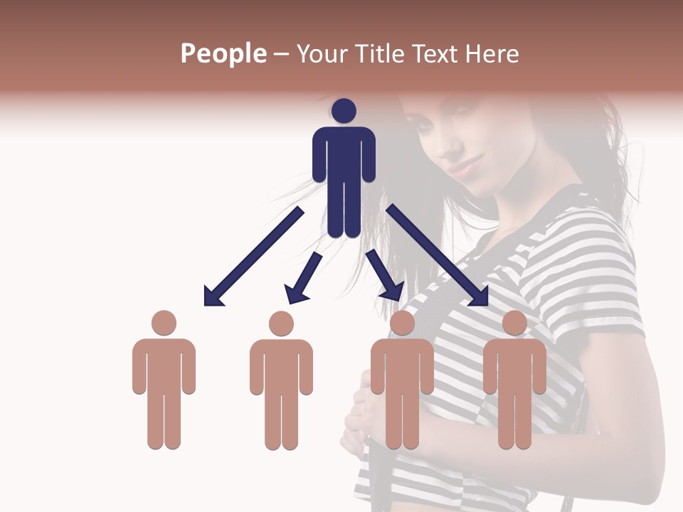 Expression White Pleasure PowerPoint Template