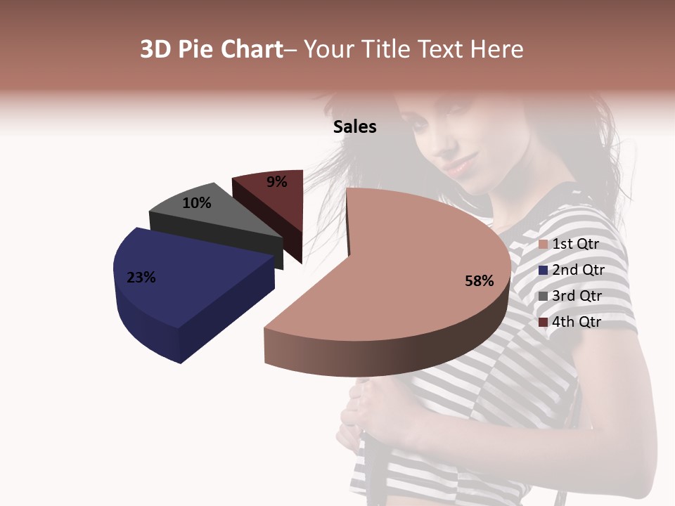 Expression White Pleasure PowerPoint Template