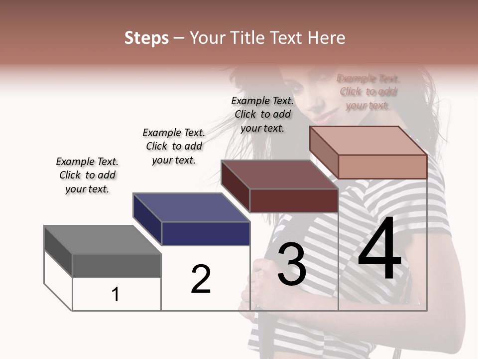 Expression White Pleasure PowerPoint Template