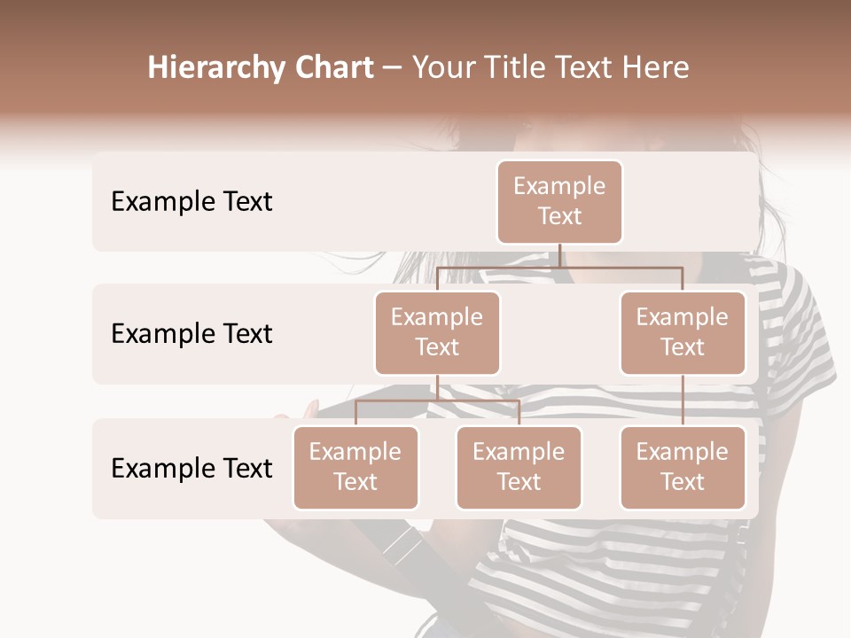 Joyful Happiness Woman PowerPoint Template