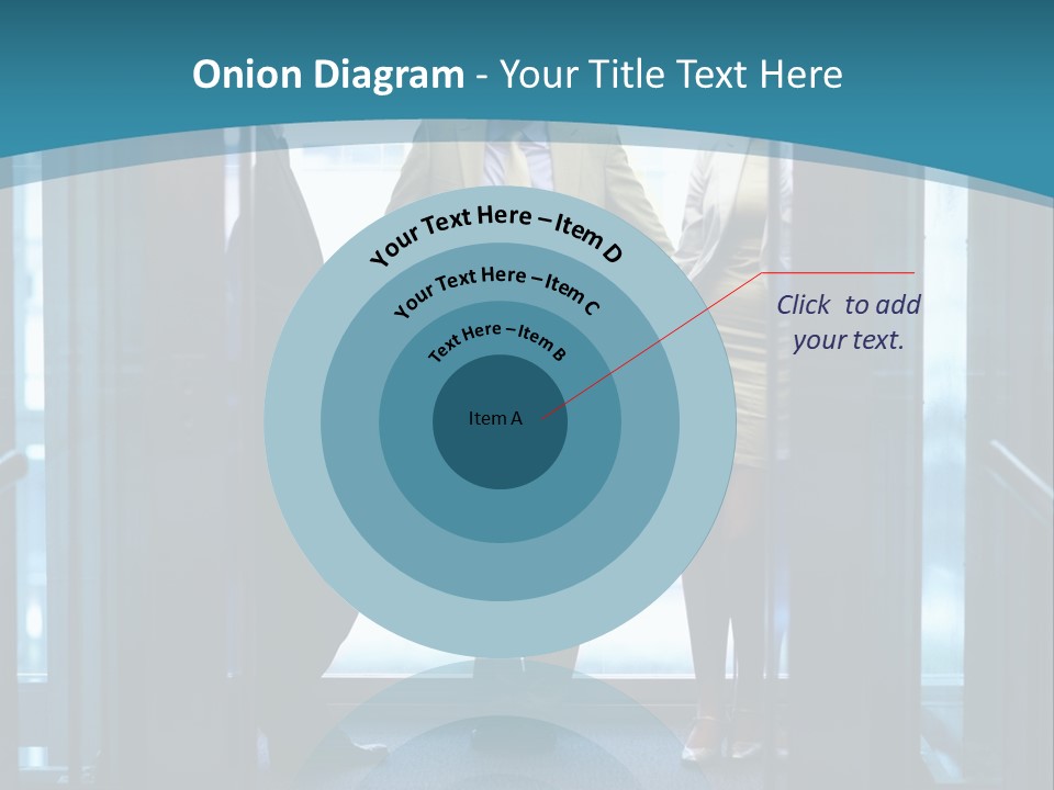 Businessman Happy Team PowerPoint Template