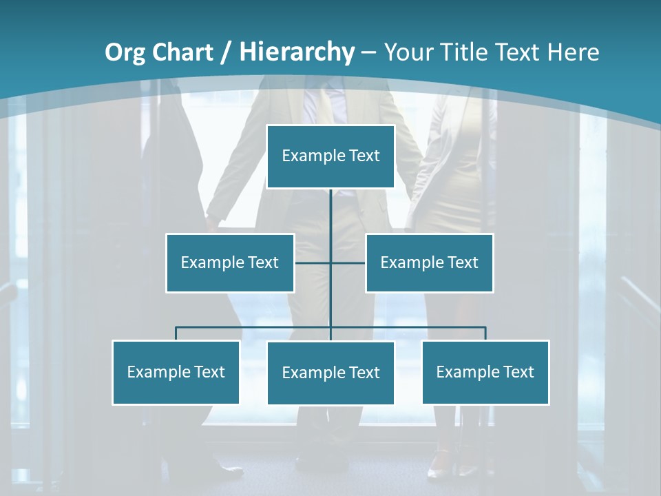 Businessman Happy Team PowerPoint Template