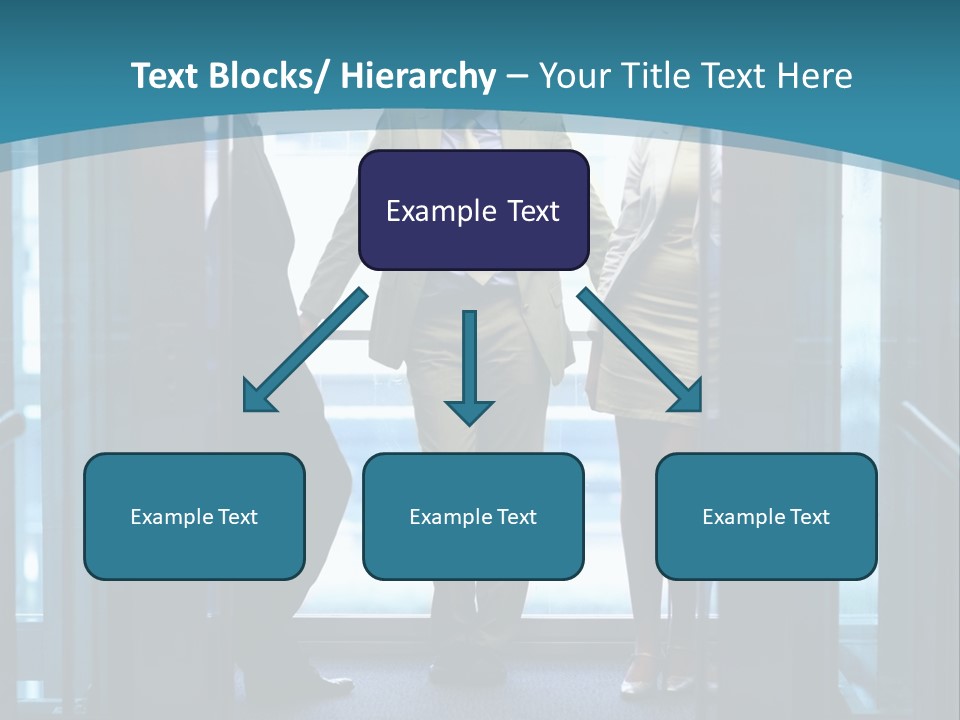 Businessman Happy Team PowerPoint Template