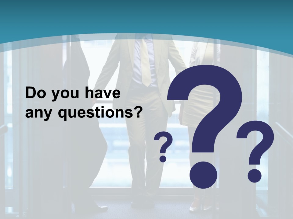 Businessman Happy Team PowerPoint Template