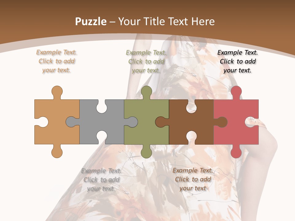 Lovely Hat Female PowerPoint Template