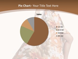 Lovely Hat Female PowerPoint Template